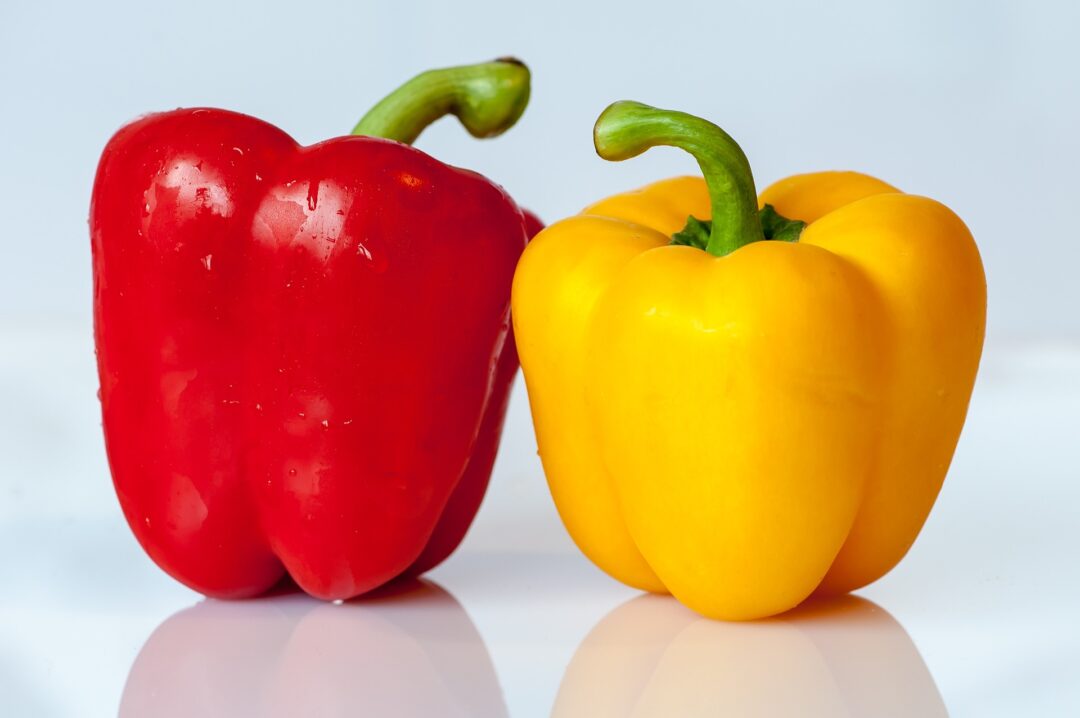 Can Turtles Eat Bell Peppers? Yellow and red bell pepper