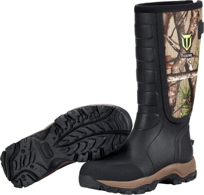TIDEWE Hunting Boots Snake Proof for Men